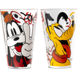 Disney Home – Set of 2 Glasses Mickey & Pluto