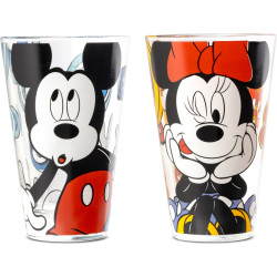 Disney Home – Set of 2 Glasses Mickey & Minnie