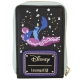 Loungefly The Little Mermaid 35th Anniversary Life Is The Bubbles Accordion Zip Around Wallet