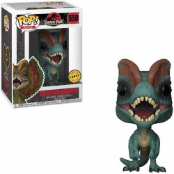 Funko Pop 550 Jurassic Park Dilophosaurus Chase