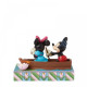 Pre-Order - Disney Traditions Row-mance is in the Air (Mickey & Minnie in a Rowboat Light-Up Figurine