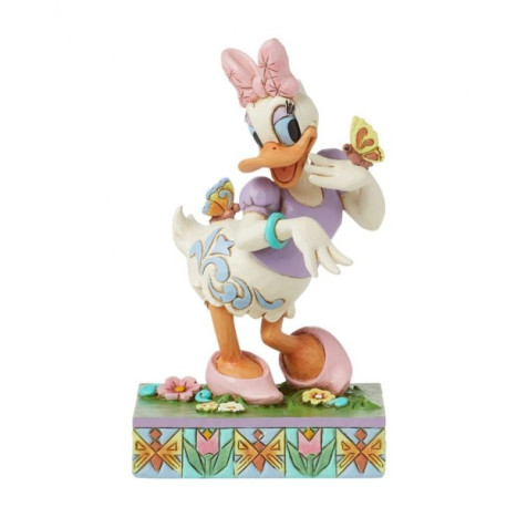 Pre-Order - Disney Traditions Blooms and Butterflies (Daisy Duck Spring Figurine)