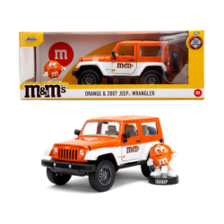 M&M'S - Orange & 2007 Jeep Wrangler - 1:24