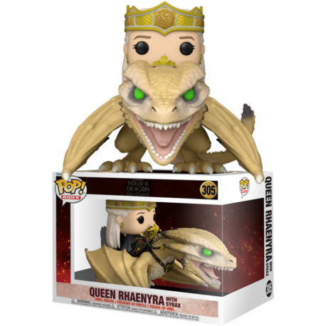 Funko Pop 305 Queen Rhaenyra with Syrax, House Of The Dragon