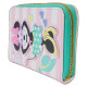 Loungefly Minnie Mouse Vacation Style Zip Around Wallet