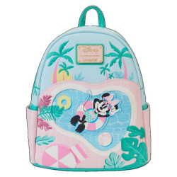 Loungefly Minnie Mouse Vacation Style Mini Backpack