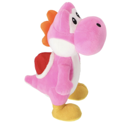 Super Mario Bros Plush Yoshi (Pink), 20cm