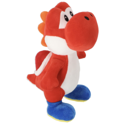Super Mario Bros Plush Yoshi (Red), 20cm
