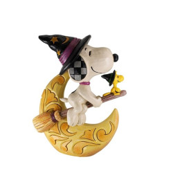 Jim Shore - Midnight Ride (Snoopy Witch figurine)