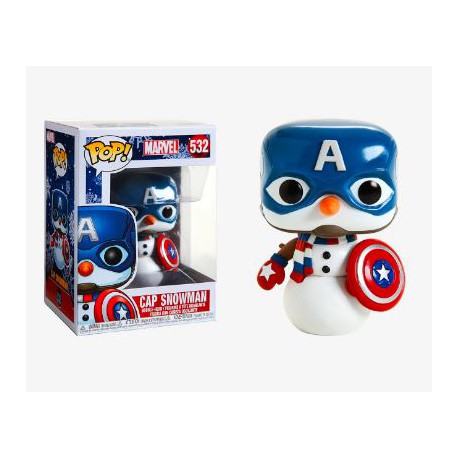 Funko Pop 532 Marvel Holiday Captain America