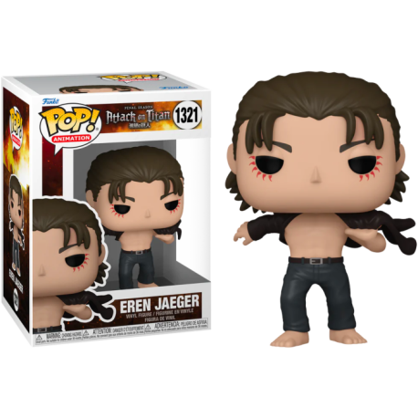 Funko Pop 1321 Eren Jaeger, Attack On Titan