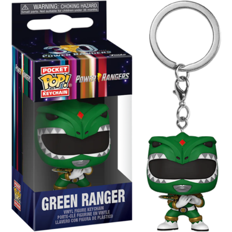 Mighty Morphin Power Rangers - Green Ranger 30th Anniversary Pocket Pop! Vinyl Keychain