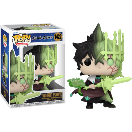 Funko Pop 1422 Yuno (Spirit of Zephyr), Black Clover