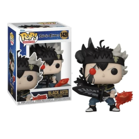 Funko Pop 1420 Black Asta, Black Clover