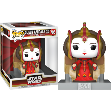 Funko Pop 705 Queen Amidala on the Throne (Deluxe), Star Wars