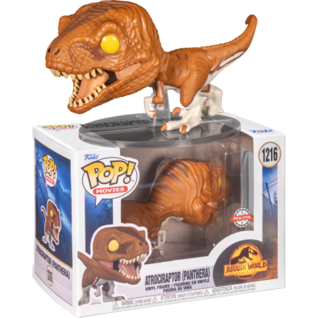 Funko Pop 1216 Atricoraptor (Panthera)(Special Edition), Jurassic World