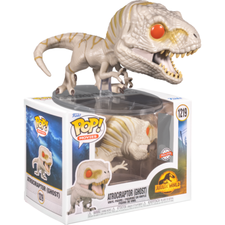 Funko Pop 1219 Atrociraptor (Ghost)(Special Edition), Jurassic World