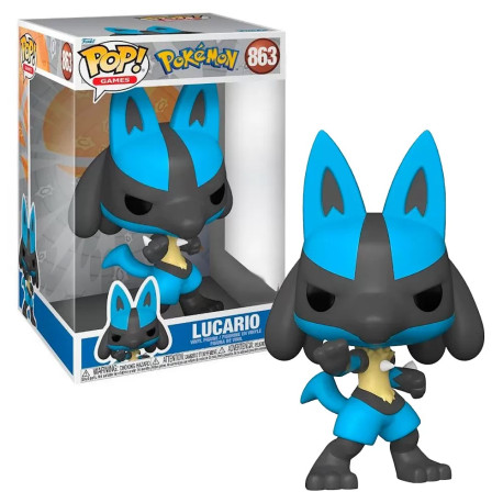 Funko Pop 863 Lucario (10"), Pokemon