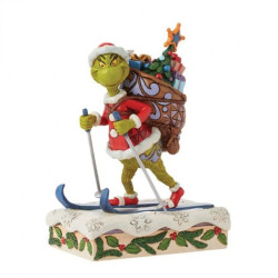 Jim Shore - Grinch Skiing Figurine