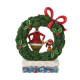 Jim Shore - Grinch & Max Light-Up Wreath