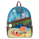 Loungefly Peanuts - 50th Anniversary Snoopy's Beagle Scouts 10" Faux Leather Mini Backpack