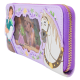 Loungefly Tangled - Rapunzel Princess Lenticular 4" Faux Leather Zip-Around Wallet