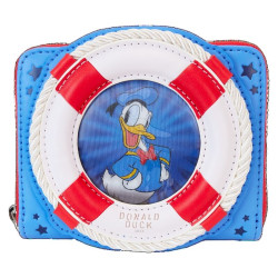 Loungefly Donald Duck 90Th Anniversary Zip Around Wallet