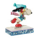 Jim Shore - Snoopy and Woodstock Skating Figurine