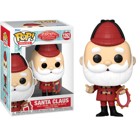 Funko Pop 1262 Santa Claus, Rudolph The Red Nosed Reindeer