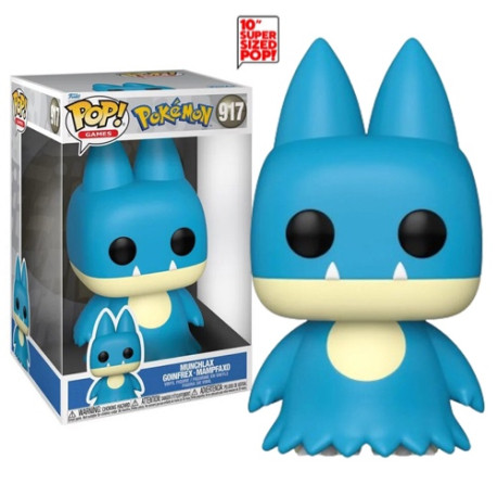 Funko Pop 917 Munchlax (10"), Pokemon