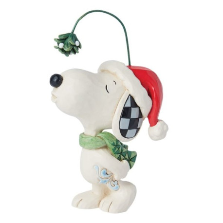 Jim Shore - Snoopy Mistletoe Mini