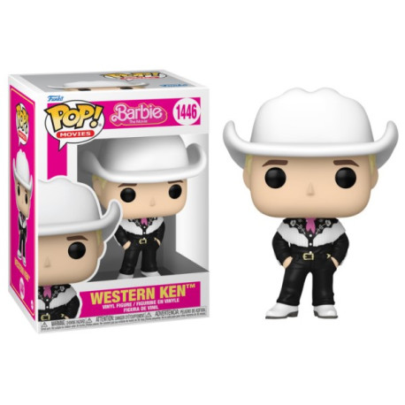 Funko Pop 1446 Western Ken, Barbie: The Movie