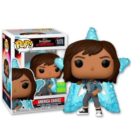 Funko Pop 1070 America Chavez (Comic Con Excl.), Doctor Strange