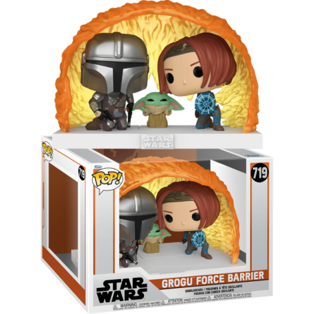 Funko Pop 719 Grogu Force Barrier (Deluxe), Star Wars