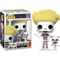 Funko Pop 1470 Jack with Zero (Beach), Nightmare Before Christmas