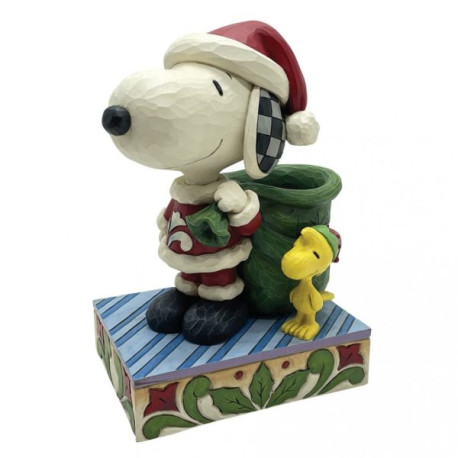 Jim Shore - Snoopy Santa