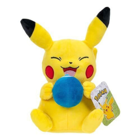 Pokémon Plush Figure Pikachu with Oran Berry Accy 20 cm