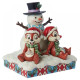 Disney Traditions - Chip n Dale Snowman Figurine