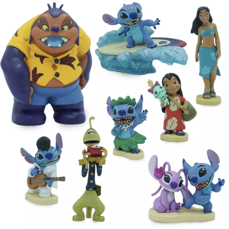 Disney Lilo & Stitch Deluxe Figurine Play Set