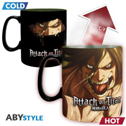 Attack On Titan - Mug HeatChange -460ml- Titan Eren S3x2