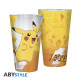 Pokemon- Large Glass - 400ml - Pikachu