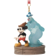 Disney Mickey Mouse and Ghost Sketchbook Halloween Light-Up Ornament, Lonesome Ghosts