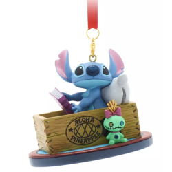 Disney Stitch Sketchbook Ornament, Lilo & Stitch