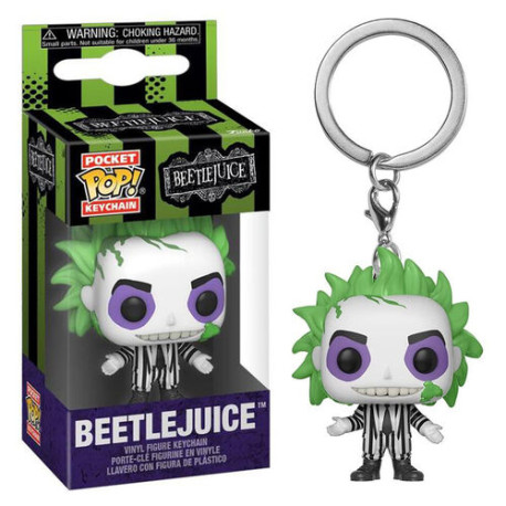 Beetlejuice Pocket POP! Vinyl Keychain 4 cm Beetlejuice