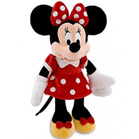 Demon Play Wereldbol bevestigen Disney Minnie Mouse Red Dress Pluche - Wondertoys.nl