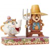 Disney Traditions - Workin Round The Clock Mrs Potts and Cogsworth