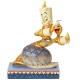 Disney Traditions Romance by Candlelight Lumiere and Plumette Figurine