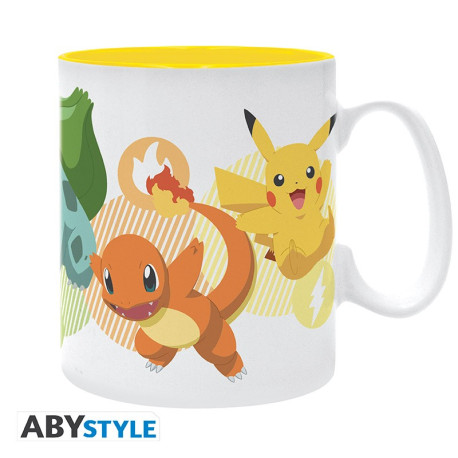 Pokemon - Mug - 460 ml - Pikachu and Starters