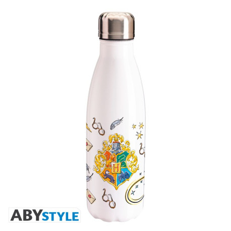 Harry Potter - Water Bottle - Hogwarts Symbols