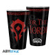 World Of Warcraft - Large Glass - 400ml - Horde